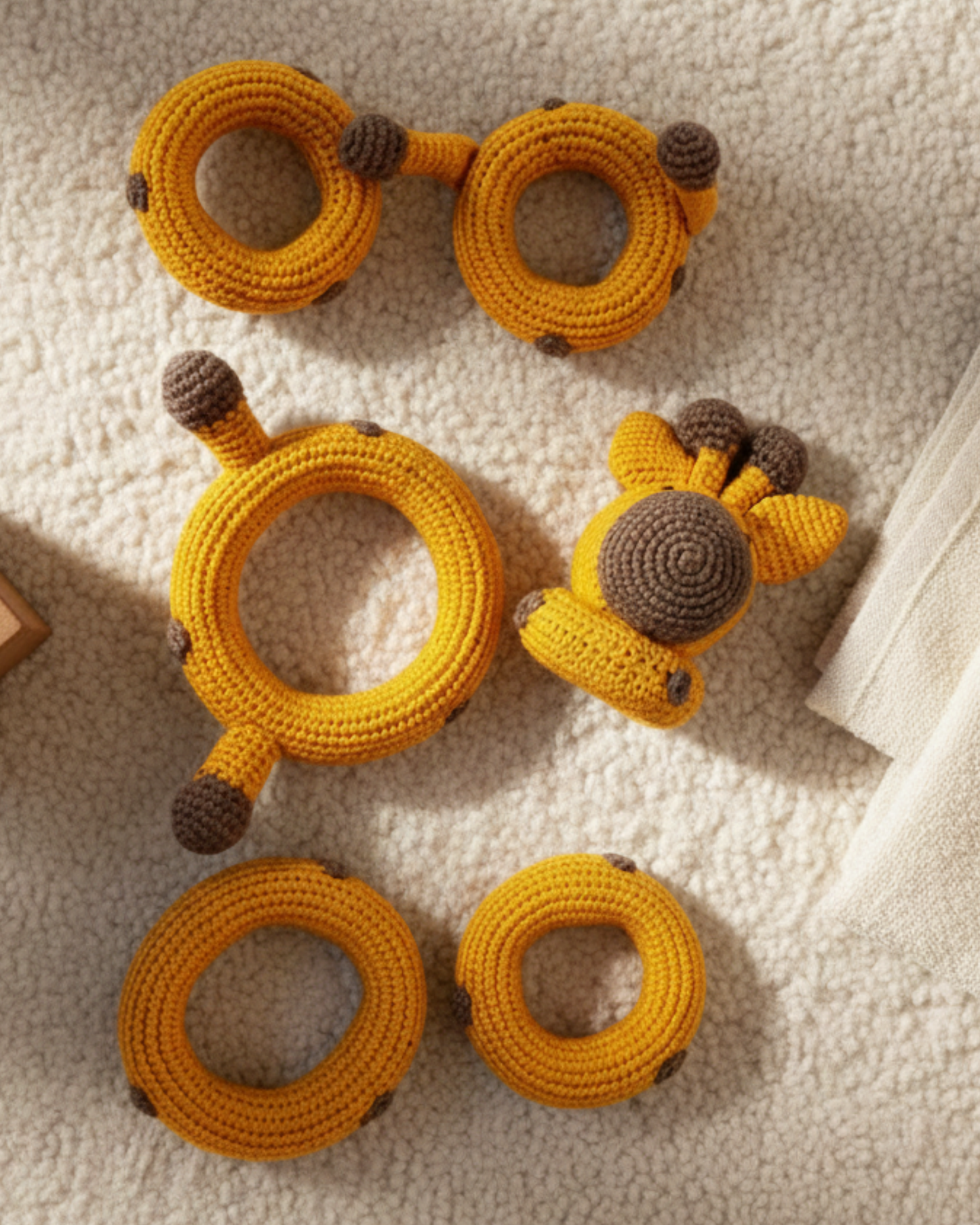 Giraffe Crochet Stacking Toy