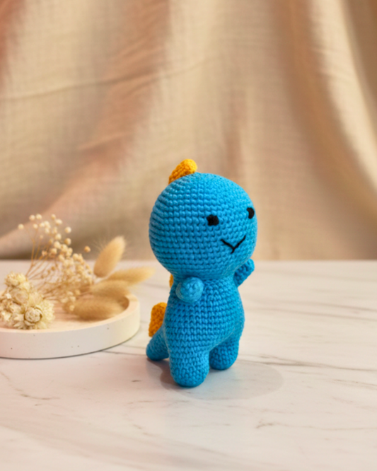 Handmade Crochet Baby Dinosaur Soft Toy