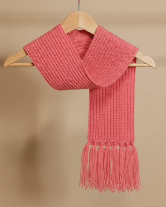 Handmade Crochet Woolen Muffler