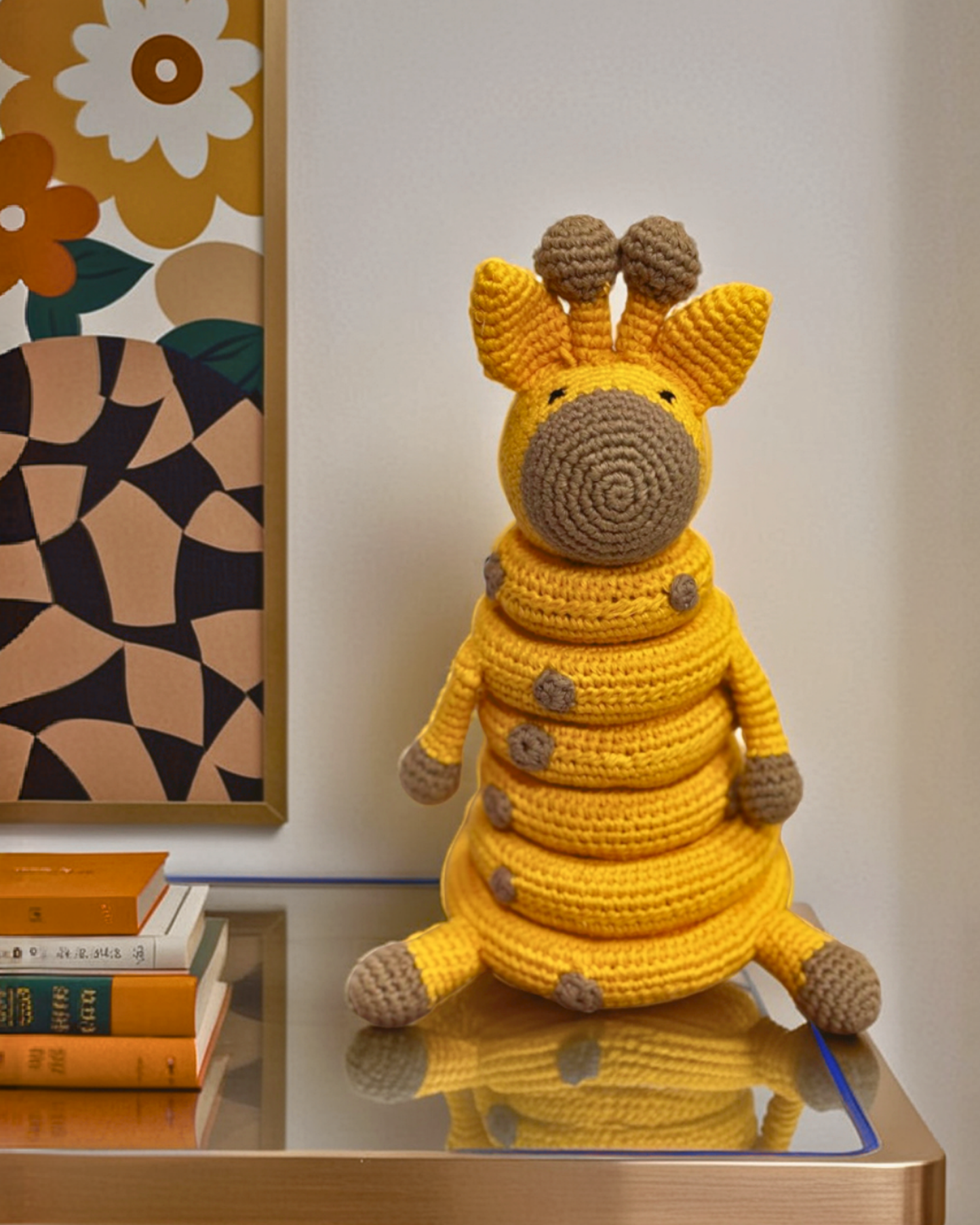 Giraffe Crochet Stacking Toy