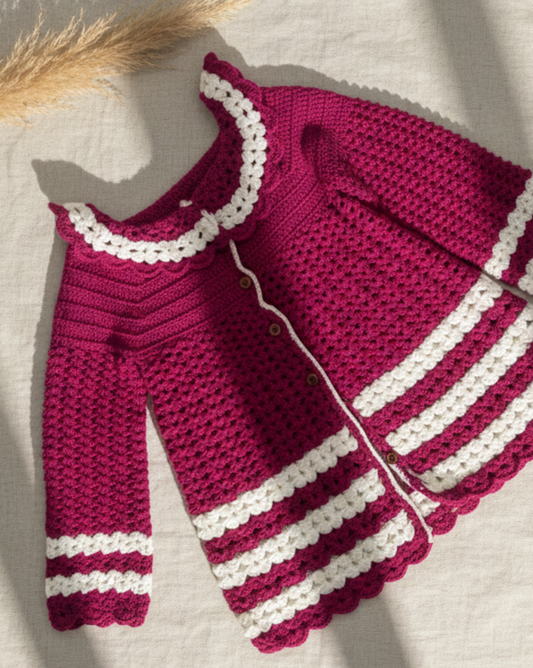 Maison Berry – Luxury Crochet Frock