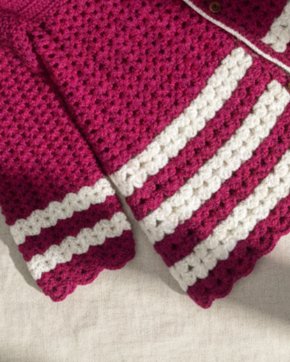 Maison Berry handmade crochet frock, additional view