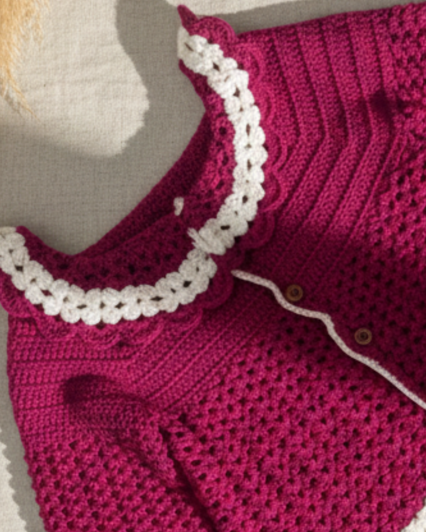Maison Berry – Luxury Crochet Frock